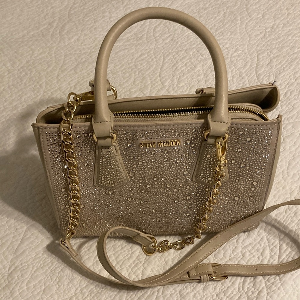 Rhinestone Steve Madden bag